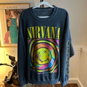 Urban Outfitters Nirvana Crewneck